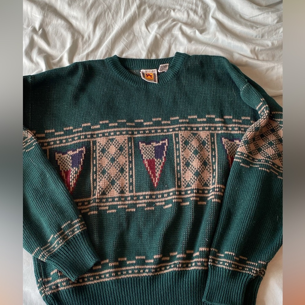 Grandpacore sweater 💚